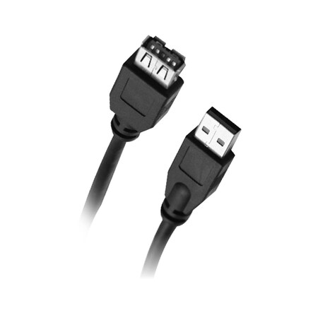 Quest Technology International Usb 3.0 Cable, Black - Type A (M-F), 6 Ft NUB-4206